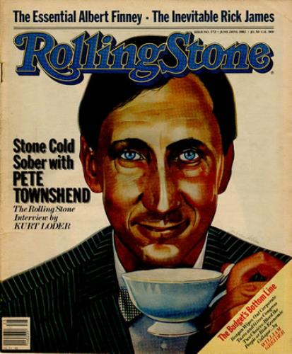 Pete Townshend Rolling Stone magazine US TOWMARO204669