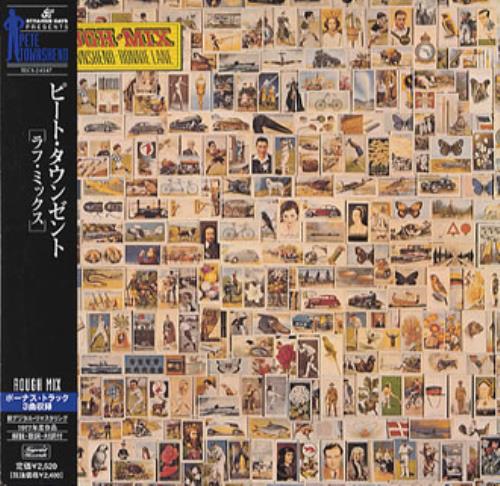 Pete Townshend Rough Mix CD album (CDLP) Japanese TOWCDRO346244