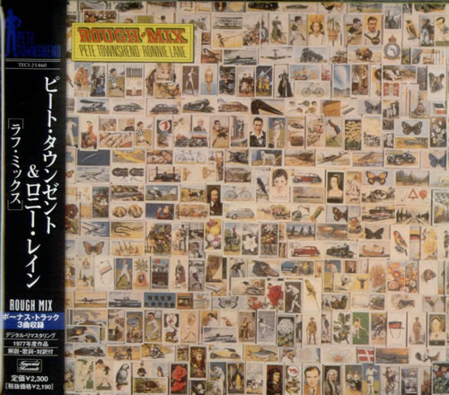 Pete Townshend Rough Mix CD album (CDLP) Japanese TOWCDRO538889