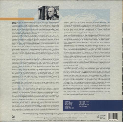 Pete Townshend White City vinyl LP album (LP record) German TOWLPWH268409