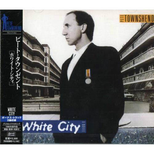 Pete Townshend White City CD album (CDLP) Japanese TOWCDWH424408