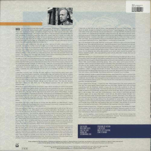 Pete Townshend White City vinyl LP album (LP record) Japanese TOWLPWH874099