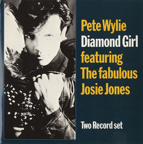 Pete Wylie Diamond Girl 7" vinyl single (7 inch record / 45) UK PWY07DI208320