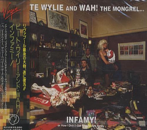 Pete Wylie Infamy! CD album (CDLP) Japanese PWYCDIN312433