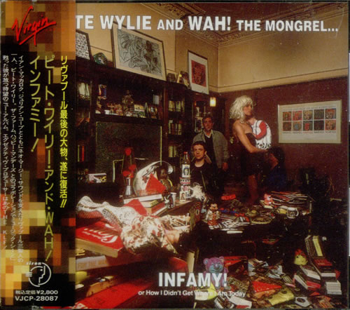 Pete Wylie Infamy! CD album (CDLP) Japanese PWYCDIN545111
