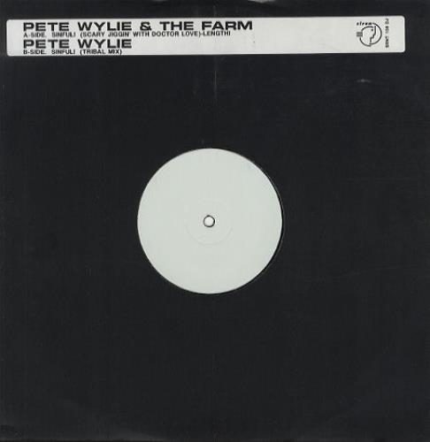 Pete Wylie Sinful! 12" vinyl single (12 inch record / Maxi-single) UK PWY12SI316083