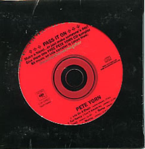 Pete Yorn Musicforthemorningafter Sampler CD single (CD5 / 5") US PYNC5MU283003