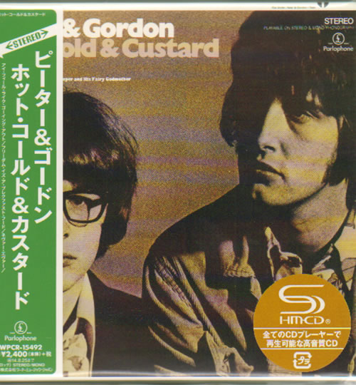Peter & Gordon Hot Cold & Custard SHM CD Japanese P&GHMHO640699