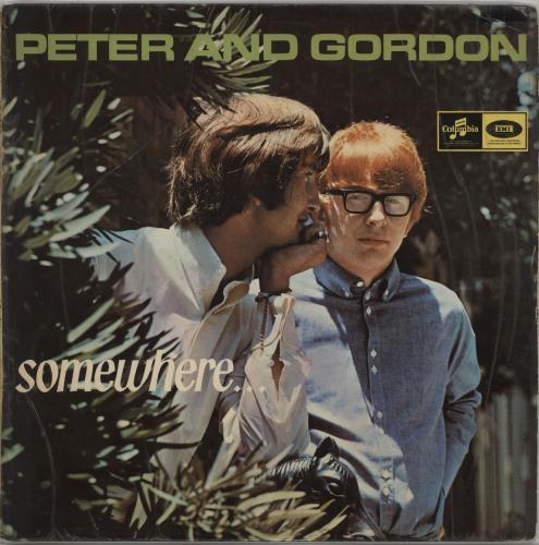 Peter & Gordon Somewhere... vinyl LP album (LP record) South African P&GLPSO659033