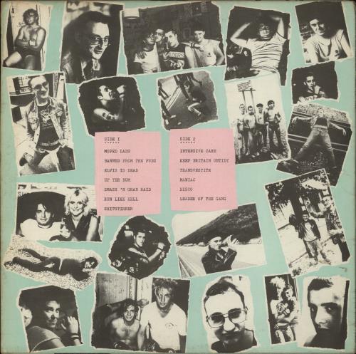 Peter & The Test Tube Babies Pissed And Proud - VG vinyl LP album (LP record) UK P&BLPPI860103