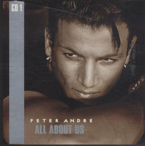Peter Andre All About Us CD single (CD5 / 5") UK PTAC5AL277230
