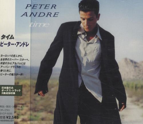 Peter Andre Time CD album (CDLP) Japanese PTACDTI134967