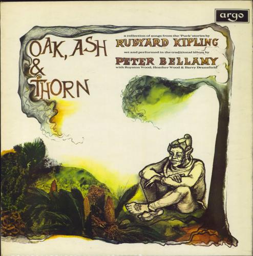 Peter Bellamy Oak, Ash & Thorn vinyl LP album (LP record) UK 3PBLPOA793083