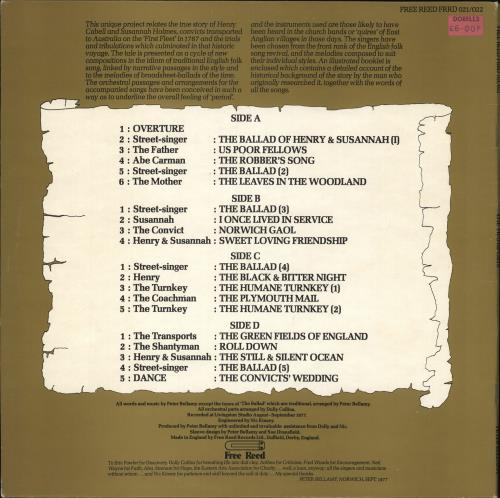 Peter Bellamy The Transports 2-LP vinyl record set (Double LP Album) UK 3PB2LTH717685