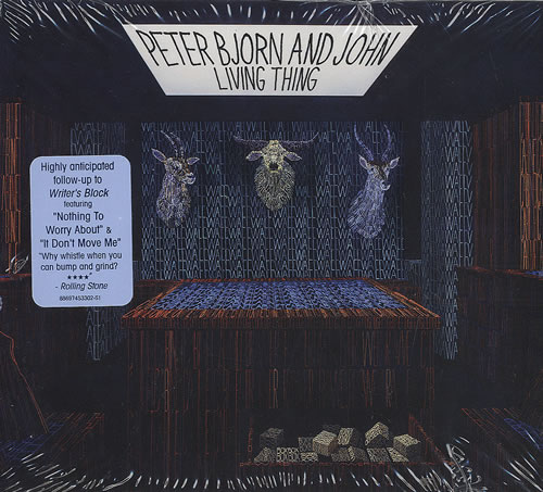 Peter Bjorn And John Living Thing CD album (CDLP) US PEJCDLI468517
