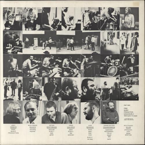 Peter Br�tzmann Balls vinyl LP album (LP record) German PV0LPBA851626