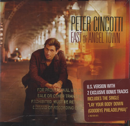 Peter Cincotti East Of Angel Town CD album (CDLP) US PGZCDEA473829
