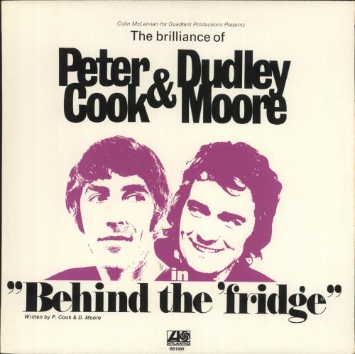 Peter Cook & Dudley Moore Behind The Fridge vinyl LP album (LP record) Australian P&DLPBE725727