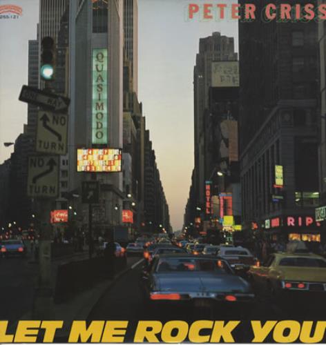 Peter Criss Let Me Rock You vinyl LP album (LP record) Japanese PCRLPLE234673
