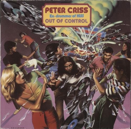 Peter Criss Out Of Control vinyl LP album (LP record) German PCRLPOU742989