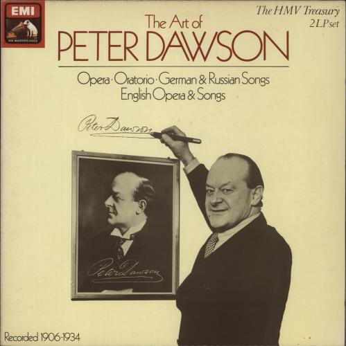 Peter Dawson The Art of Peter Dawson: Opera . Oratorio . German & Russian Songs . English Operas & Songs 2-LP vinyl record set (Double LP Album) UK P112LTH879905