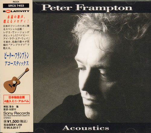 Peter Frampton Acoustics EP CD single (CD5 / 5") Japanese PFRC5AC639538