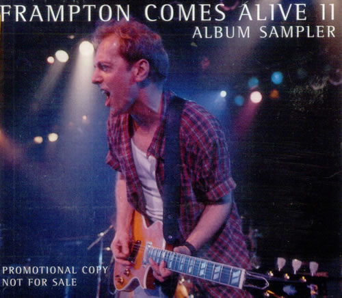 Peter Frampton Comes Alive 2 Sampler CD single (CD5 / 5") UK PFRC5CO70068