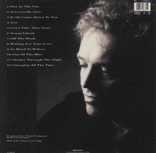 Peter Frampton Day In The Sun vinyl LP album (LP record) UK PFRLPDA874579