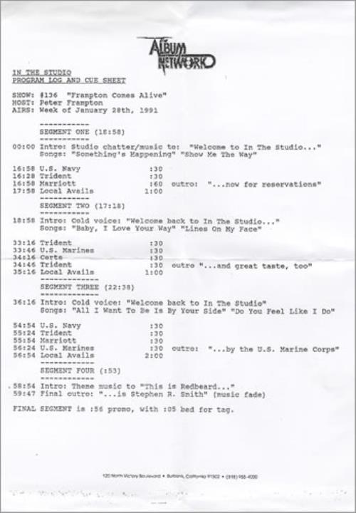 Peter Frampton In The Studio - Frampton Comes Alive CD album (CDLP) US PFRCDIN156309