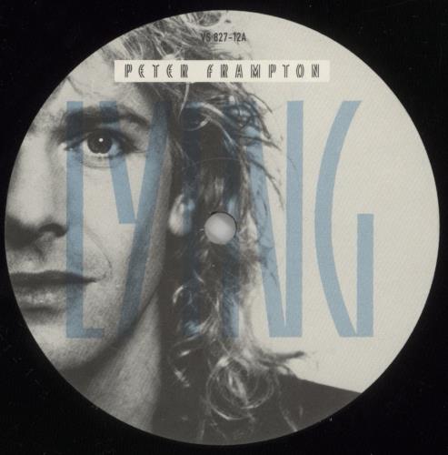 Peter Frampton Lying - Shrink 12" vinyl single (12 inch record / Maxi-single) UK PFR12LY843330