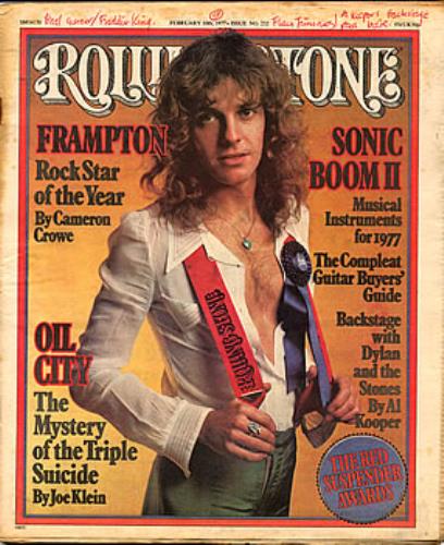 Peter Frampton Rolling Stone magazine UK PFRMARO292693