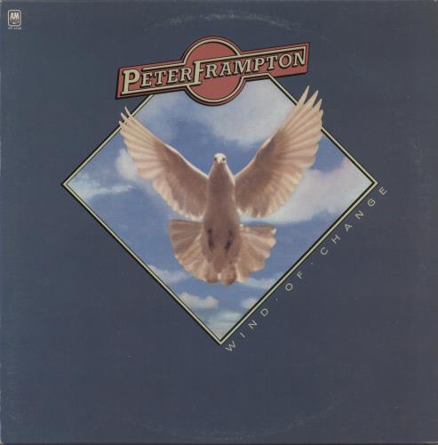Peter Frampton Wind Of Change vinyl LP album (LP record) US PFRLPWI656298