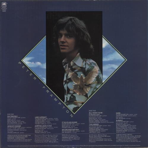 Peter Frampton Wind Of Change vinyl LP album (LP record) UK PFRLPWI869355