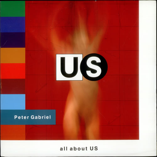 Peter Gabriel All About Us laserdisc / lazerdisc US GABLZAL527320