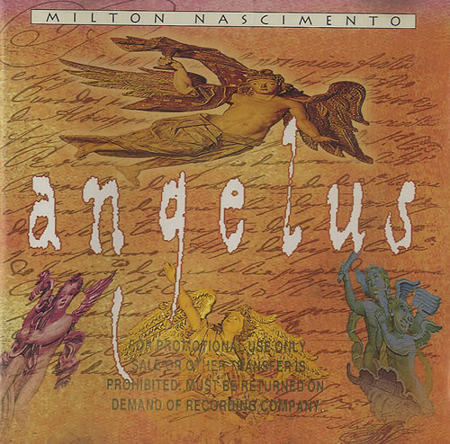 Peter Gabriel Angelus - gold promo stamped CD album (CDLP) US GABCDAN483911