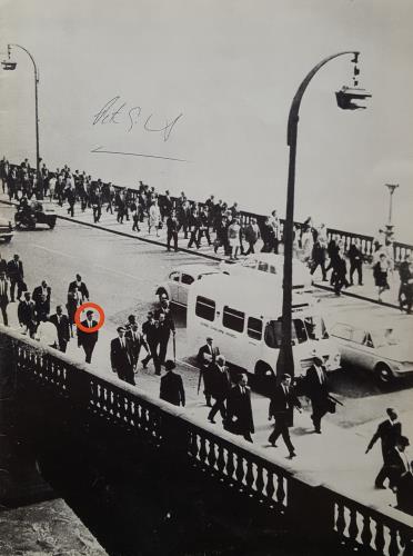 Peter Gabriel Autumn 1977 Tour + Poster - Autographed tour programme UK GABTRAU657774