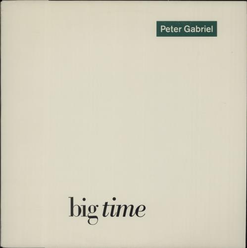 Peter Gabriel Big Time 12" vinyl single (12 inch record / Maxi-single) US GAB12BI47035