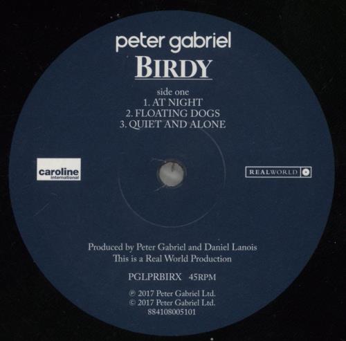 Peter Gabriel Birdy 2-LP vinyl record set (Double LP Album) UK GAB2LBI861041