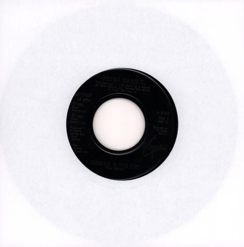 Peter Gabriel Digging In The Dirt - Jukebox 7" vinyl single (7 inch record / 45) UK GAB07DI325420