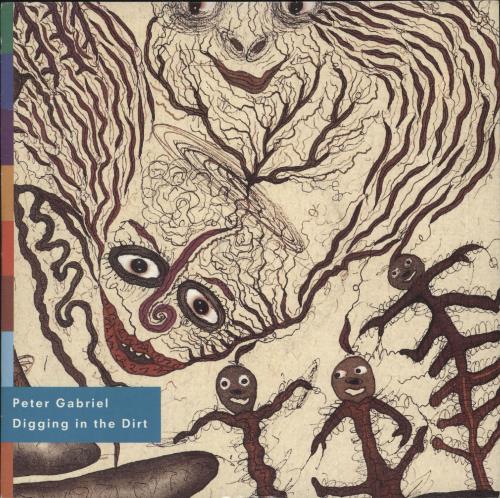 Peter Gabriel Digging In The Dirt 7" vinyl single (7 inch record / 45) UK GAB07DI102335