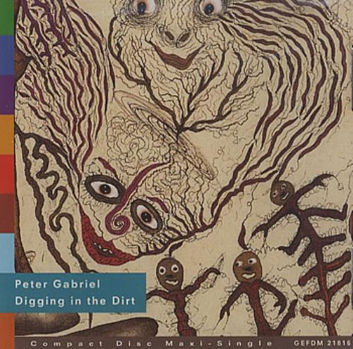 Peter Gabriel Digging In The Dirt CD single (CD5 / 5") US GABC5DI386778