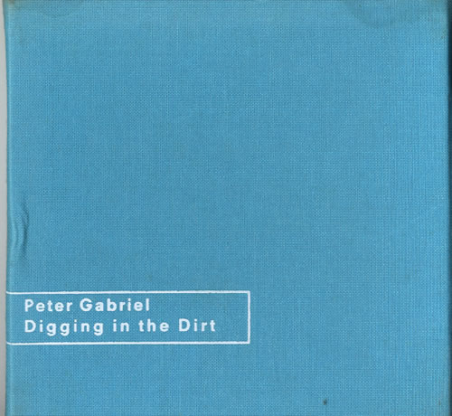 Peter Gabriel Digging The Dirt - Blue Linen Box CD single (CD5 / 5") UK GABC5DI09936