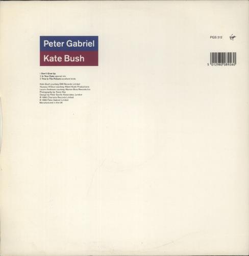 Peter Gabriel Don't Give Up 12" vinyl single (12 inch record / Maxi-single) UK GAB12DO28892
