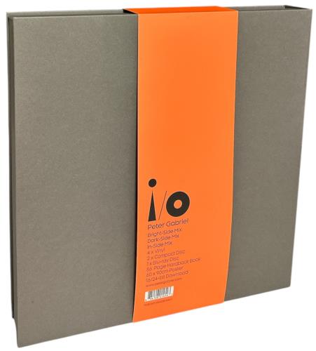 Peter Gabriel I/O - 4LP / 2CD / 1Blu-ray Vinyl Box Set UK GABVXIO887325