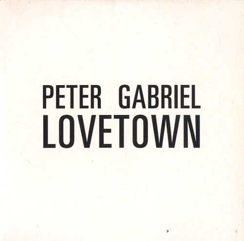 Peter Gabriel Lovetown CD single (CD5 / 5") French GABC5LO31028