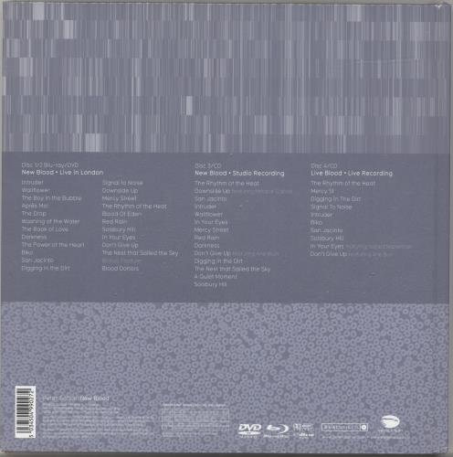 Peter Gabriel New Blood [Live In London] - Sealed Deluxe Set CD Album Box Set UK GABDXNE689224