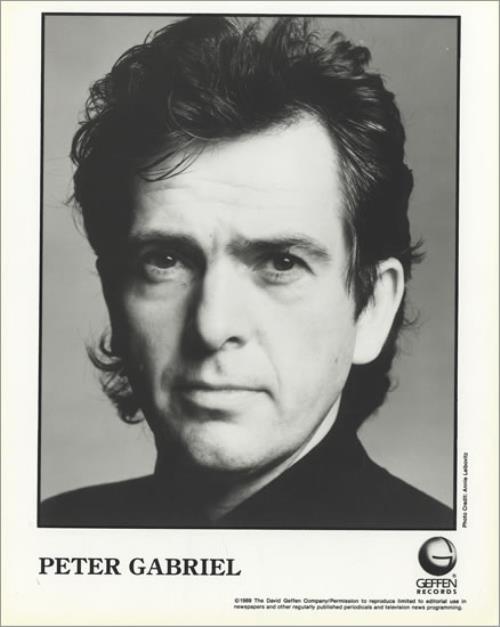 Peter Gabriel Passion media press pack US GABPPPA81789