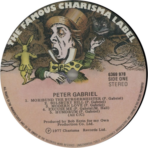 Peter Gabriel Peter Gabriel vinyl LP album (LP record) New Zealand GABLPPE619616