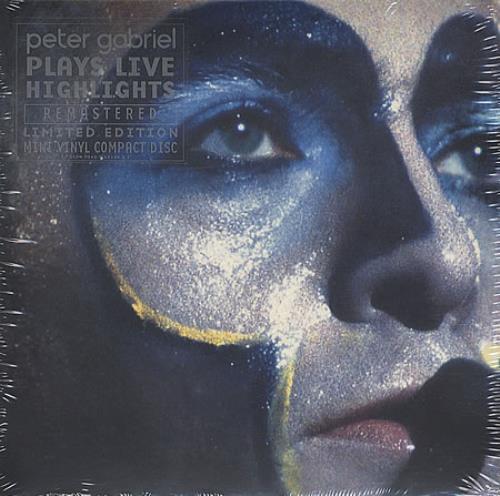Peter Gabriel Plays Live Highlights CD album (CDLP) UK GABCDPL215761