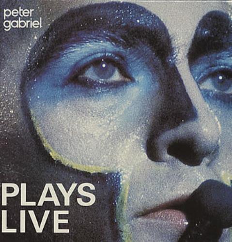 Peter Gabriel Plays Live 2-LP vinyl record set (Double LP Album) UK GAB2LPL217010